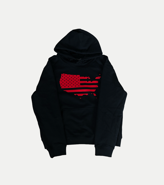 #USA flag hoodie